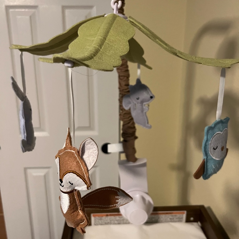 Woodland Creatures Baby Mobile